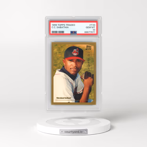 1999 Topps Traded #T33 C.C. Sabathia (PSA 10 GEM MINT)