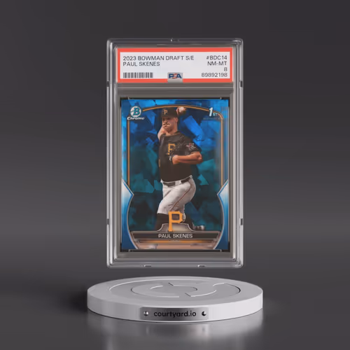 2023 Bowman Draft Sapphire Edition #BDC14 Paul Skenes (PSA 8 NM-MT)