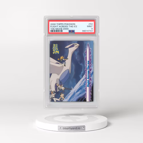 2000 Topps Pokémon the Movie 2000 #54 Flight Across the Ice (PSA 9 MINT)