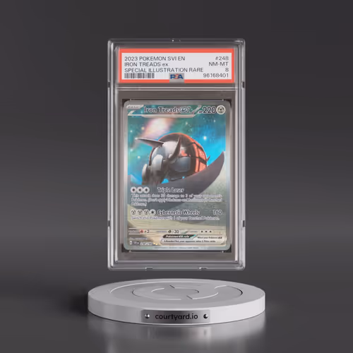 2023 Pokémon Svi EN-Scarlet & Violet #248 Iron Treads EX - Holo Special Illustration Rare (PSA 8 NM-