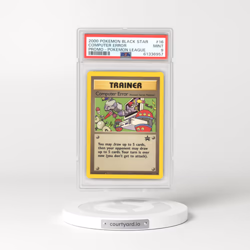 1999 Black Star Promos #16 Computer Error - Pokémon League (PSA 9 MINT)