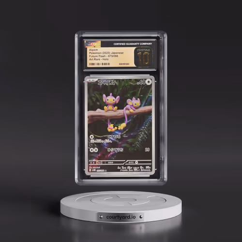 2023 Future Flash #075/066 Aipom - Art Rare Holo (CGC 10 PRISTINE)