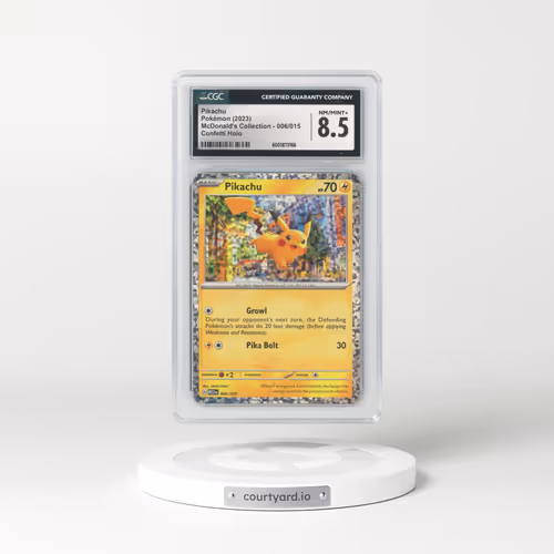 2023 Pokémon M23 EN-Mcdonald's Collection #006 Pikachu (CGC 8.5 NM-MT+)
