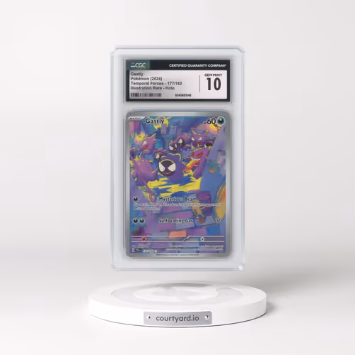 2023 Temporal Forces - TEF EN #177/162 Gastly - Illustration Rare Holo (CGC 10 GEM MINT)