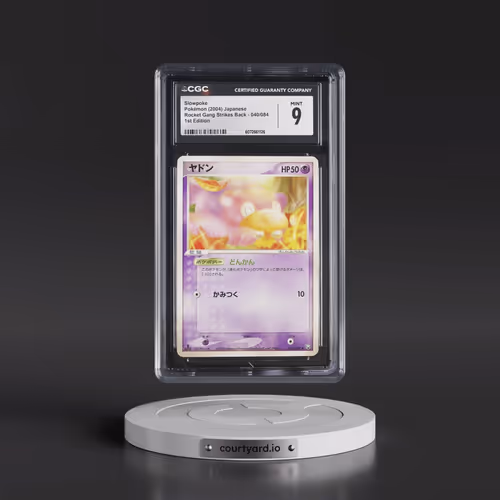 2004 Rocket Gang Strikes Back #040/084 Slowpoke - 1st Edition (CGC 9 MINT)