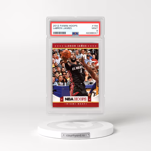 2012 Panini Hoops #156 LeBron James (PSA 9 MINT)