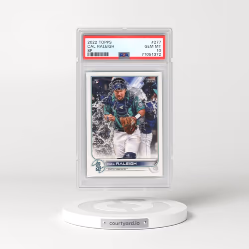 2022 Topps #277 Cal Raleigh - SP (PSA 10 GEM MINT)
