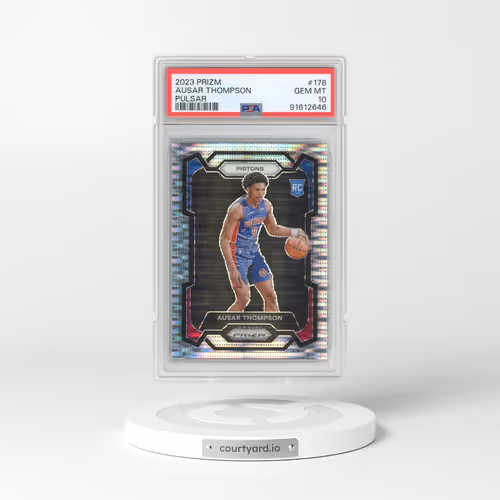 2023 Panini Prizm #178 Ausar Thompson - Pulsar (PSA 10 GEM MINT)