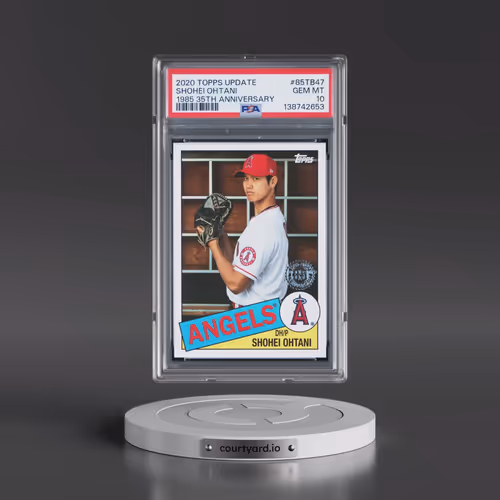 2020 Topps Update 1985 Topps 35th Anniversary #85TB47 Shohei Ohtani (PSA 10 GEM MINT)