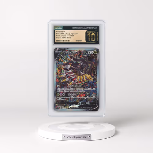 2022 Lost Abyss #111/100 Giratina V - Holo (CGC 10 PRISTINE)