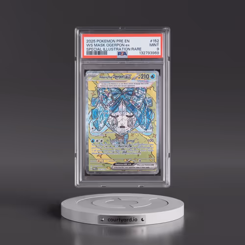 2025 Pokémon Pre EN-Prismatic Evolutions #152 Wellspring Mask Ogerpon EX - Holo Special Illustration