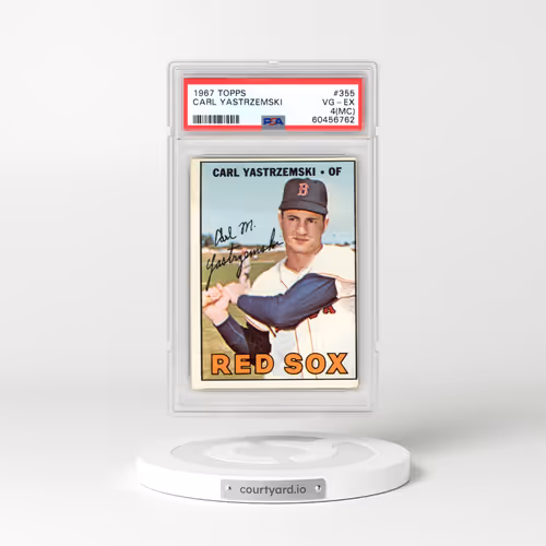1967 Topps #355 Carl Yastrzemski (PSA 4 VG-EX)