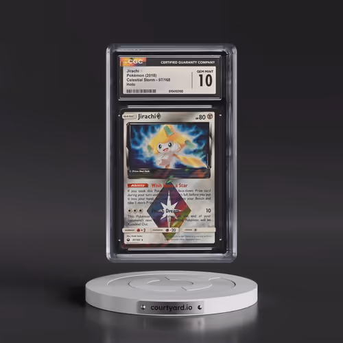 2018 Celestial Storm #97/168 Jirachi â?? - Holo (CGC 10 GEM MINT)