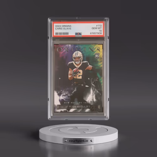 2022 Panini Origins #112 Chris Olave (PSA 10 GEM MINT)