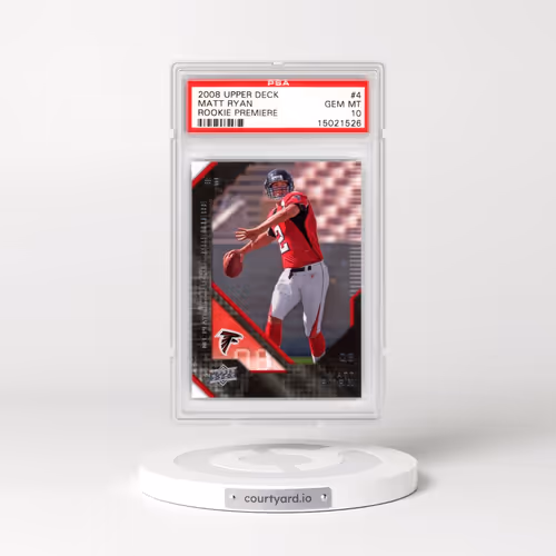 2008 Upper Deck Rookie Premiere #4 Matt Ryan (PSA 10 GEM MINT)