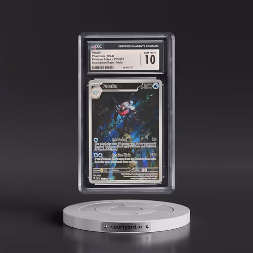 2024 Pokémon Paf EN-Paldean Fates #225 Palafin - Illustration Rare (CGC 10 GEM MINT)