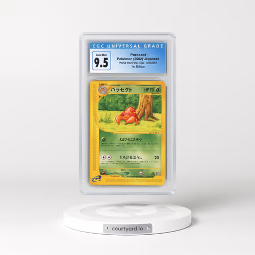 2002 Wind from the Sea #006/087 Parasect - 1st Edition (CGC 10 GEM MINT)