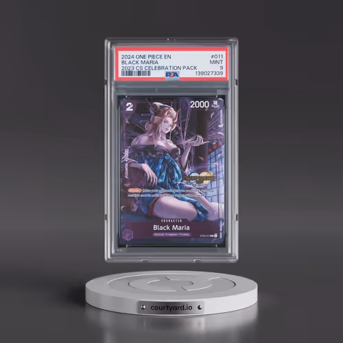 2024 One Piece Championship 2023 Celebration Pack #011 Black Maria (PSA 9 MINT)