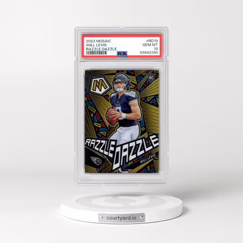 2023 Panini Mosaic Razzle Dazzle #RD18 Will Levis (PSA 10 GEM MINT)