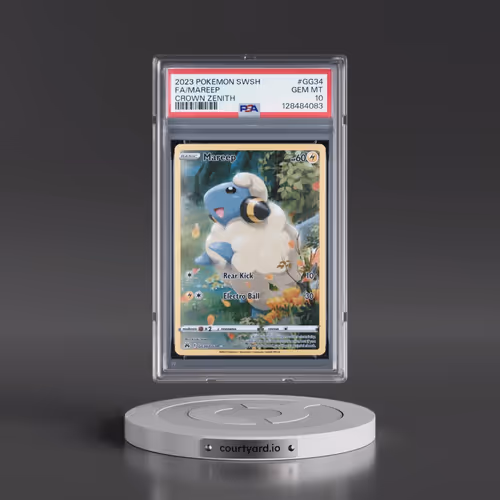 2023 Pokémon Sword and Shield Crown Zenith #GG34 Mareep - Full Art (PSA 10 GEM MINT)