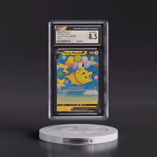 2021 Celebrations #006/025 Flying Pikachu V - Holo (CGC 8.5 NM-MT+)