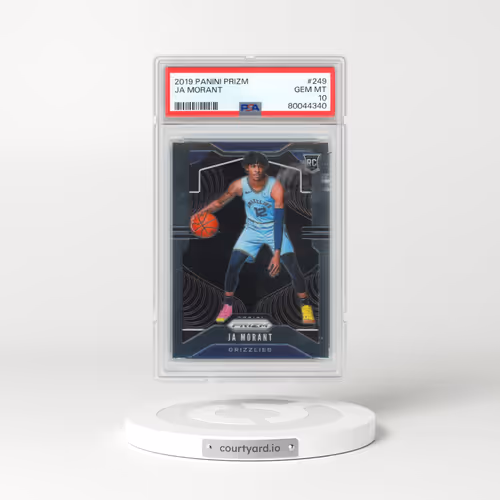 2019 Panini Prizm #249 Ja Morant (PSA 10 GEM MINT)
