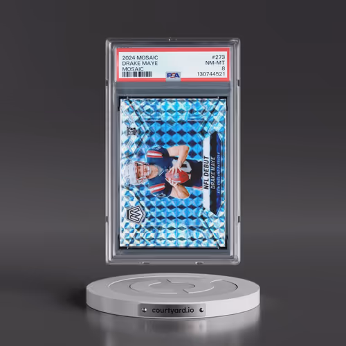2024 Panini Mosaic #273 Drake Maye - Mosaic (PSA 8 NM-MT)