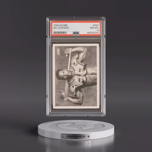 1990 Score #697 Bo Jackson (PSA 8 NM-MT)