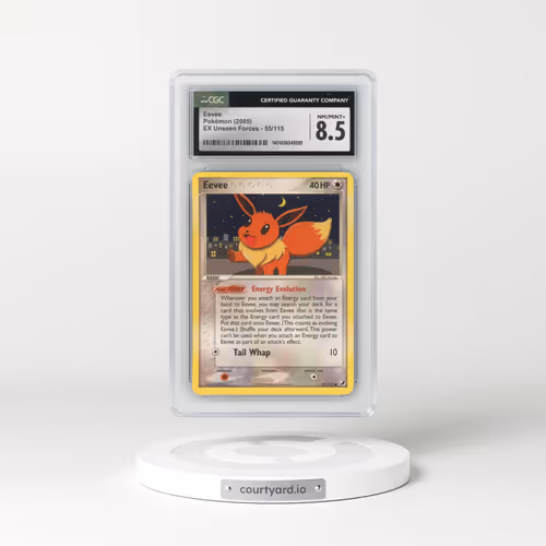 2005 EX Unseen Forces #55/115 Eevee (CGC 8.5 NM-MT+)