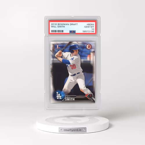 2016 Bowman Draft #BD84 Will Smith (PSA 10 GEM MINT)