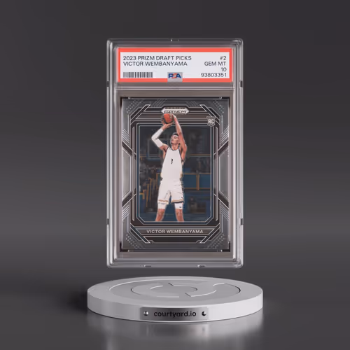 2023 Panini Prizm Draft Picks #2 Victor Wembanyama (PSA 10 GEM MINT)