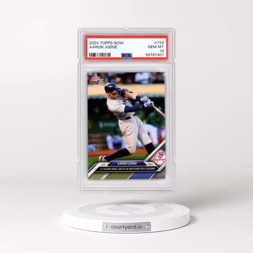2024 Topps Now #733 Aaron Judge (PSA 10 GEM MINT)