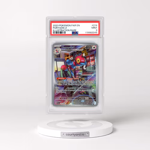 2023 Pokémon Par EN-Paradox Rift #214 Porygon-Z - Illustration Rare (PSA 9 MINT)
