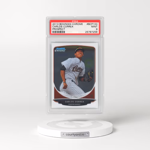 2013 Bowman Chrome Prospect #BCP100 Carlos Correa (PSA 9 MINT)