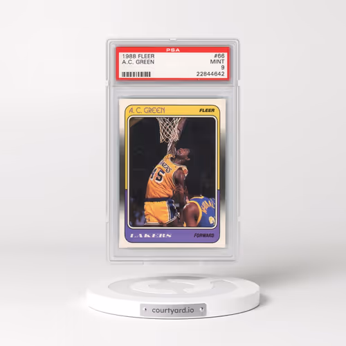 1988 Fleer #66 A.C. Green (PSA 9 MINT)