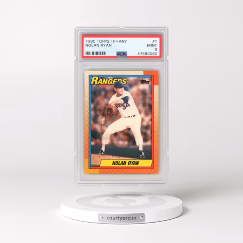 1990 Topps Tiffany #1 Nolan Ryan (PSA 9 MINT)