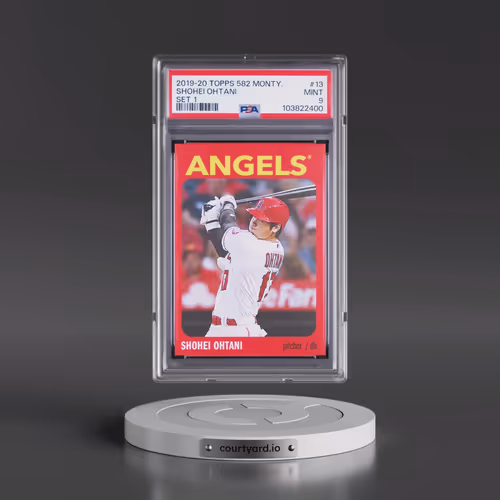 2019-20 Topps 582 Montgomery Set 1 #13 Shohei Ohtani (PSA 9 MINT)