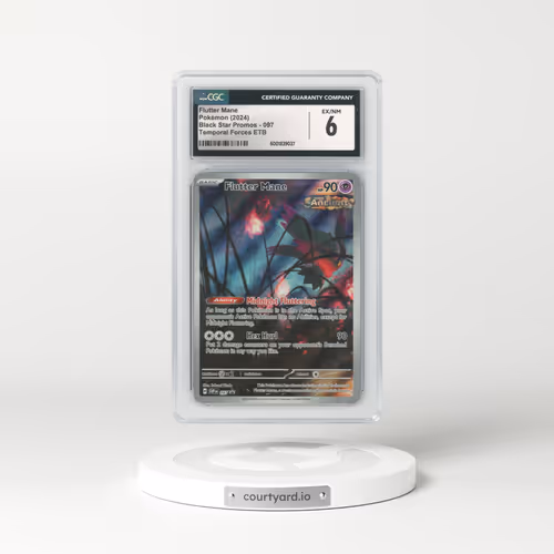 2023 Black Star Promos - Scarlet & Violet SVP EN #097 Flutter Mane - Temporal Forces ETB (CGC 6 EX-NM)
