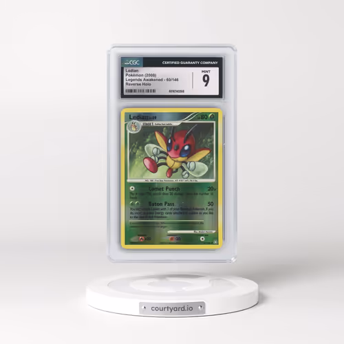 2008 Legends Awakened #60/146 Ledian - Reverse Holo (CGC 9 MINT)
