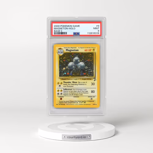 2000 Pokémon Game Base II #9 Magneton - Holo (PSA 9 MINT)