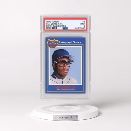 1990 Jumbo Sunflower Seeds #2 Ken Griffey Jr (PSA 9 MINT)