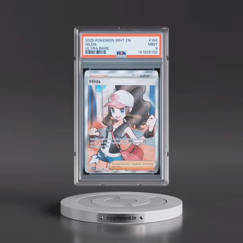 2025 Pokémon Wht EN-White Flare #164 Hilda - Ultra Rare (PSA 9 MINT)