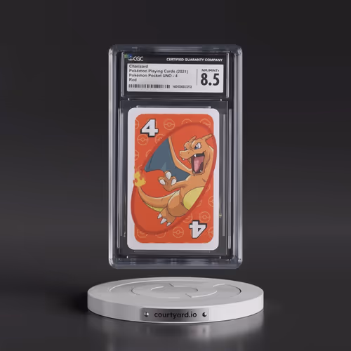2021 Pokémon Pocket UNO (2021 Pocket Monsters Back) #4 Charizard Red
