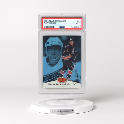 2006 Flair Showcase #99 Alexander Ovechkin (PSA 9 MINT)
