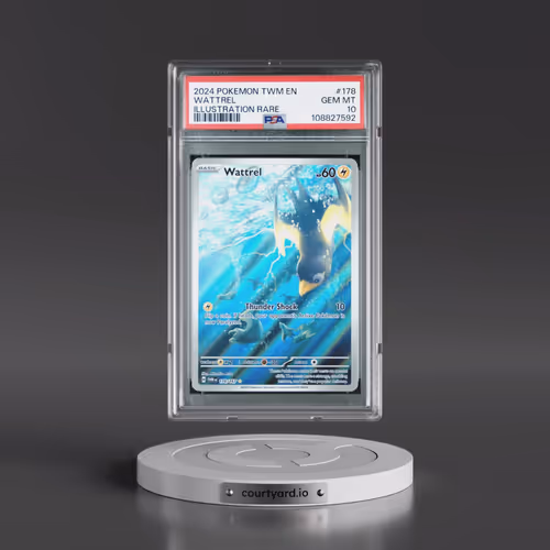 2024 Pokémon Twm EN-Twilight Masquerade #178 Wattrel - Illustration Rare (PSA 10 GEM MINT)