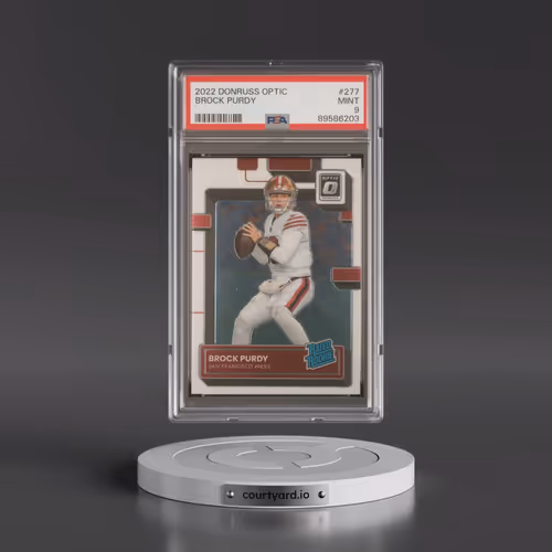 2022 Panini Donruss Optic #277 Brock Purdy (PSA 9 MINT)