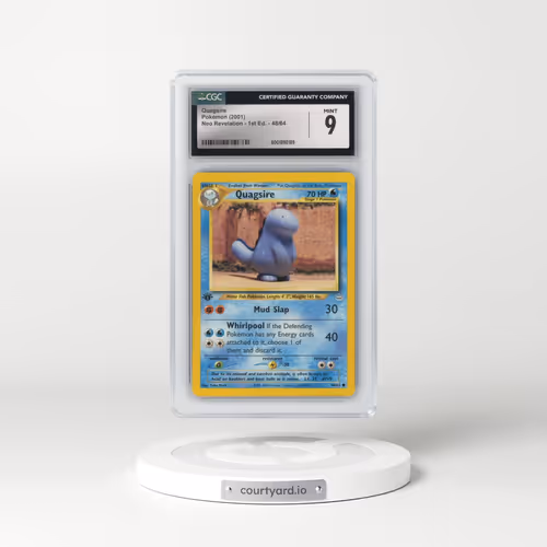 2001 Neo Revelation #48/64 Quagsire - 1st Edition (CGC 9 MINT)