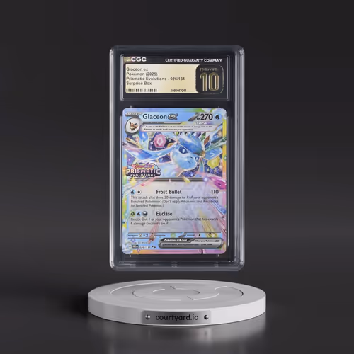 2024 Prismatic Evolutions - PRE EN #026/131 Glaceon ex - Surprise Box (Prismatic Evolutions Stamp) (