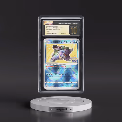 2022 Pokémon GO #018/071 Radiant Blastoise - Holo (CGC 10 PRISTINE)