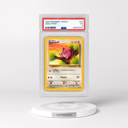 1999 Pokémon Jungle #54 Jigglypuff (PSA 5 EX)